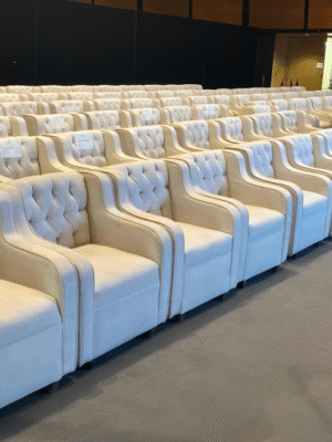 VIP Leather sofa for events