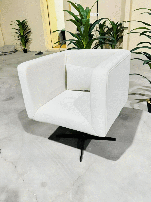 rent luxury white sofa chairs in riyadh