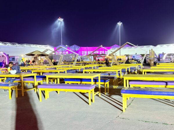 outdoor tables