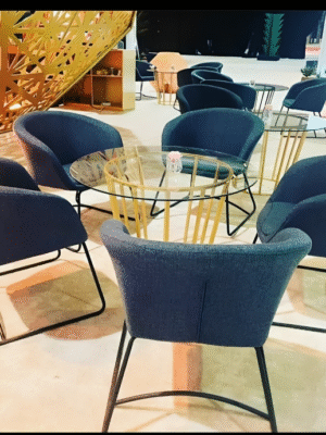 Elite Grey Chairs for Event Rental in Riyadh