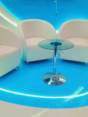 Rental White Round Chairs